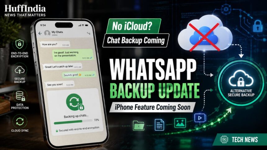 WhatsApp iPhone chat backup