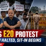 AAP protest against E20 petrol policy